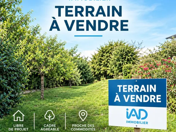 Terrain 869 m²