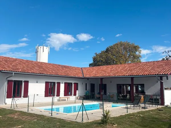 Maison individuelle avec vue sur les Pyrénées