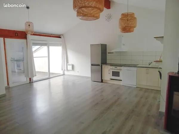 Coup de coeur, Téting sur Nied, loft au dernier étage avec terrasse