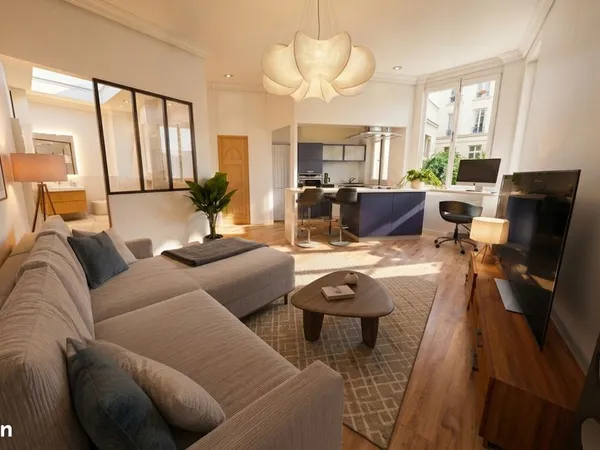 IDEAL INVESTISSEUR T1 clair et calme de 34,5 m2 en rdc sur cour