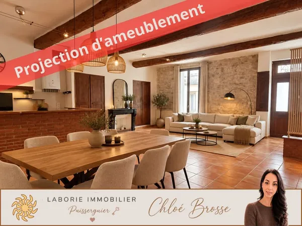 MAISON DE VILLAGE T5 DE 179M2 DE 3 NIVEAUX AVEC TERRASSE ET