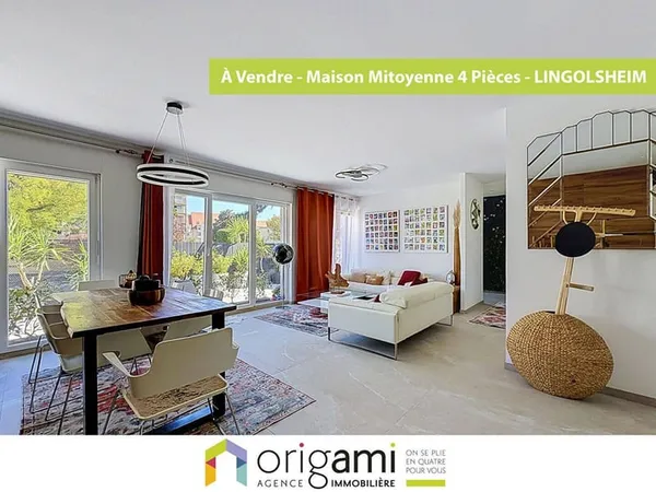 Maison de plain-pied 4 pièces 103 m²