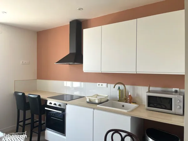Appartement de charme meublé idéal étudiant centre ville la bouille - a 13 proche Rouen / Elbeuf
