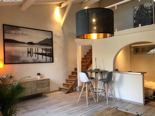 Appartement type loft climatisé