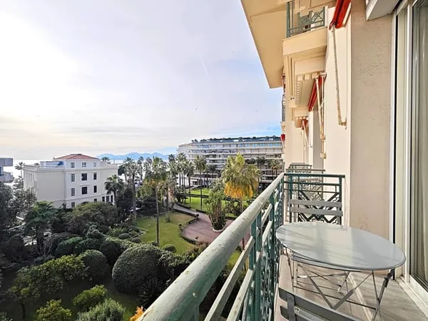 Cannes Croisette Vue Mer et Jardin