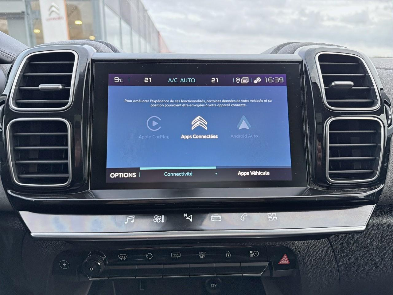 Citroën C5 Aircross hybride rechargeable 225 s&s e-eat8 shine — photo 16
