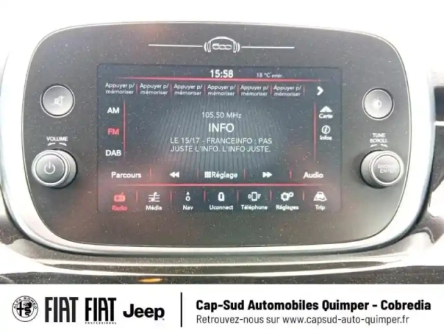 Fiat 500 x 1.0 firefly turbo t3 120ch city cross — photo 13