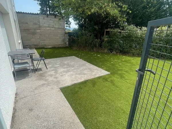 T2 rez de jardin
