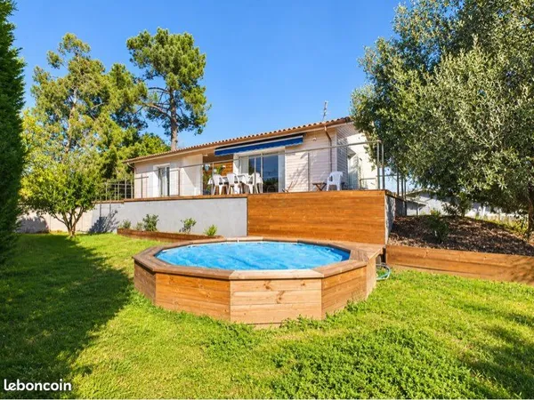 Maison familiale 173 m² - 5 chambres - Piscine - Garage 70 m²