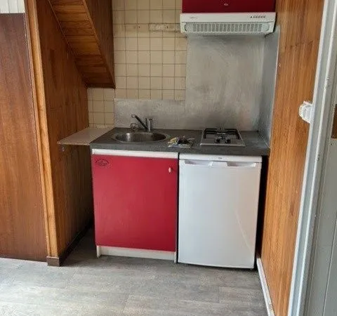 Studio 1 pièce 19 m²