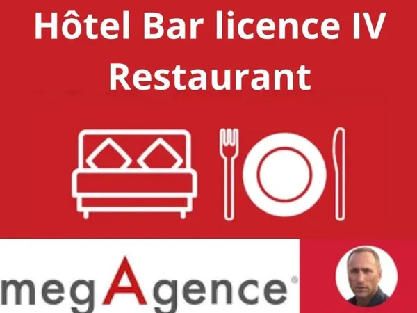Hôtel-Bar-Restaurant Mur + Fonds à ARAGO