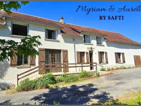 Maison 9 pièces garage sur terrain de plus de 3 hectares