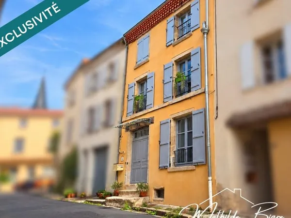 Maison de bourg rénovée avec gout