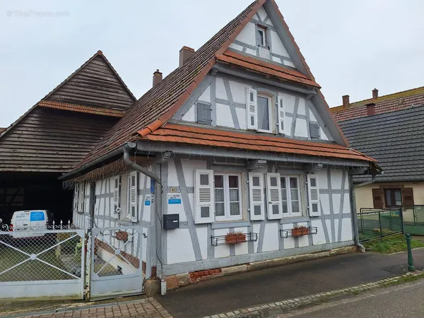 Maison à colombages
