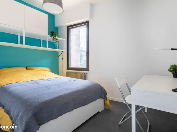 Chambre 12 m² en coliving - Bergerac centre - 430 CC