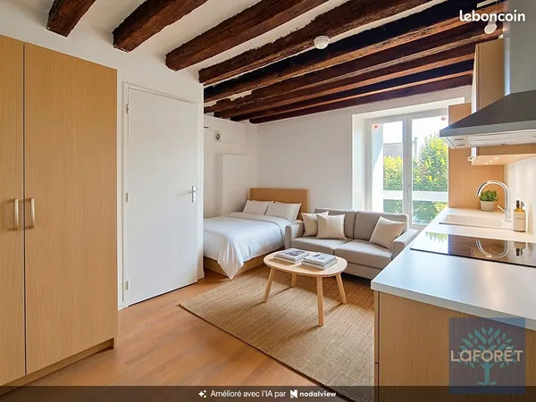 Studio 1 pièce 20 m²