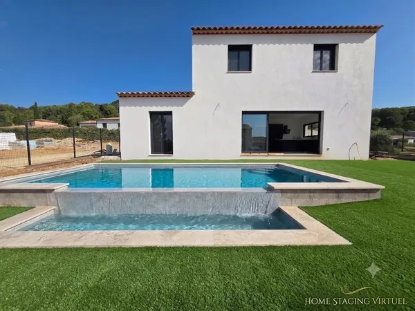 Villa Contemporaine - 4 chambres - piscine - garage