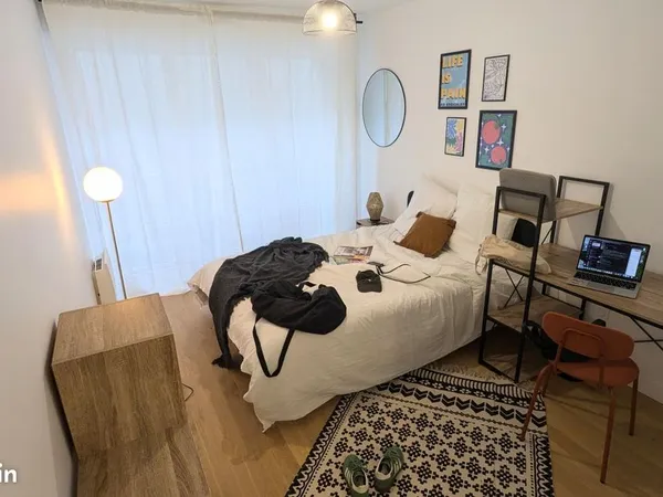 Chambre 1 pièce 19 m²