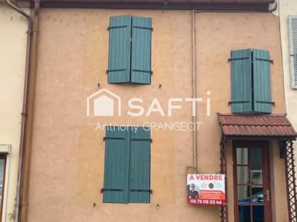 A VENDRE MAISON DE VILLE 88M² AVEC TERRASSE