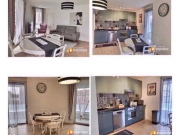 F3 MEUBLÉ - 60 m² + GRAND BALCON 18 m² + PARKING - RÉSIDENCE CALME ET RÉCENTE - GENNEVILLIERS VILLAG