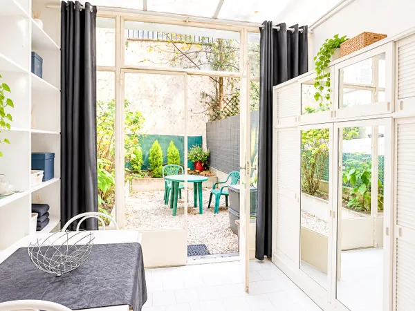 2 Pièces AVEC JARDIN ? PARIS 9€