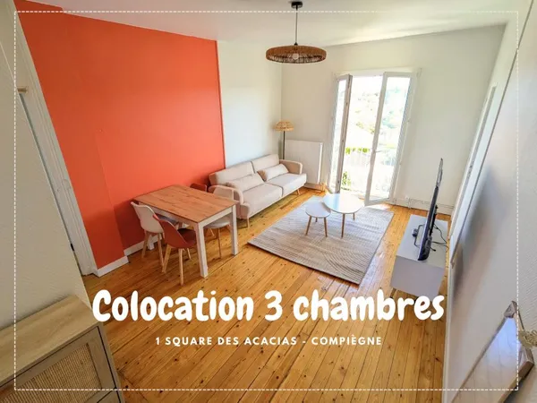 Propose colocation appartement 64m²