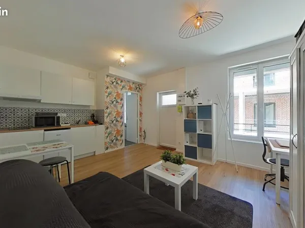Studio 1 pièce 21 m²