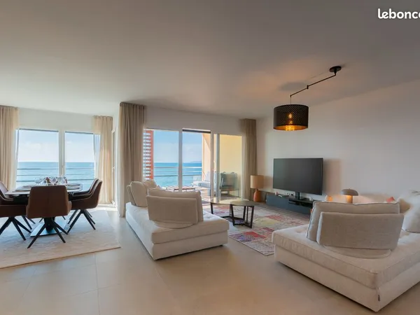 Agosta plage - appartement de standing face à la mer - 116 m²