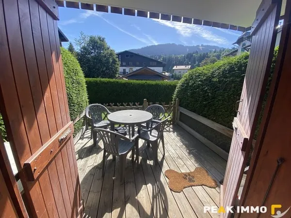 Megeve-Demi Quartier T2 Rez De Jardin