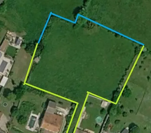 Terrain coup de coeur 5 000 m² (2 500 m² constructibles) près de Vallans