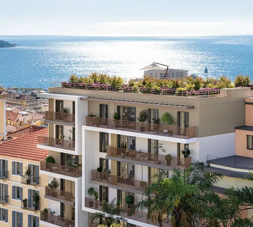 Aux portes de Monaco - Résidence neuve  3P Appartements avec Vues Mer