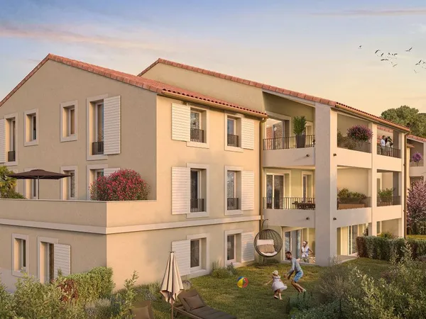 Appartement neuf de type 4 situé à Rognes
