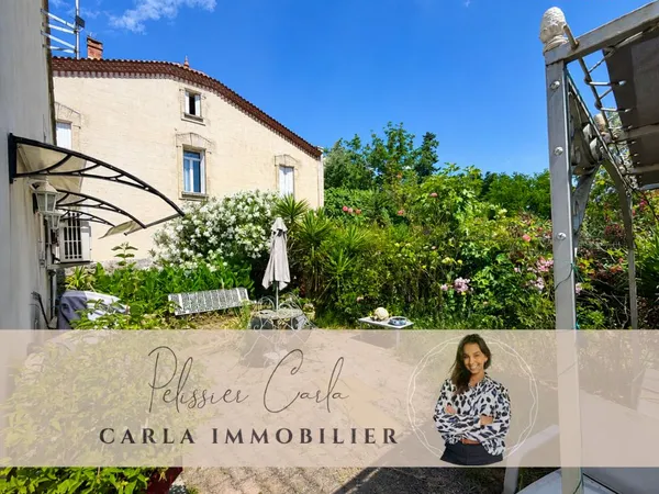 Maison individuelle 3 pièces de 90 m² avec jardin et grand garage