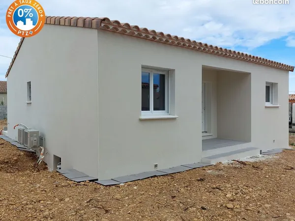 Projet de construction d'une maison 62 m² avec terrain à BRIGNAC (34)