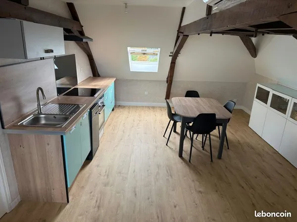 🏡 t3 entièrement meublé - garage privatif - climatisation - vous n'avez plus qu'à poser vos valises