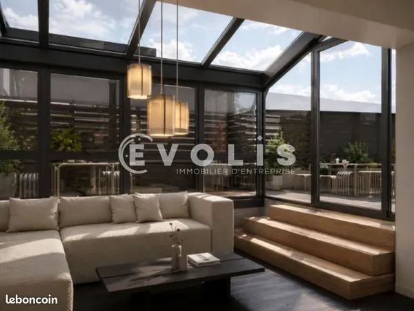 Bureaux 1 200 m²