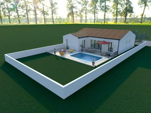 Maison 100 m² Courcon