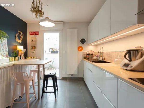 Très bel appartement 3 pièces avec deux terrasses Sacré-Coeur / Pont de Nantes à Rennes