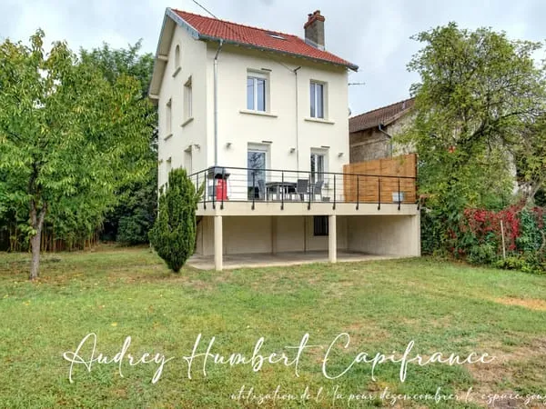 Maison individuelle à vendre LUNEVILLE (54) - grand séjour - cuisine ouverte - 3 chambres - grand ja