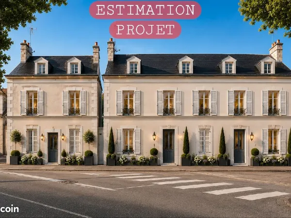 A vendre immeuble 206m² + terrain constructible