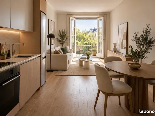 Appartement 2 pièces 39 m²