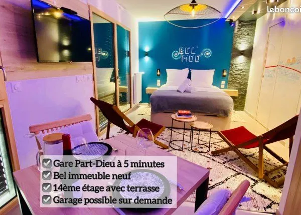 Studio 1 pièce 27 m²