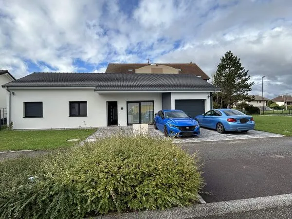 Magnifique maison contemporaine de plain-pied de 109 m² - Sarralbe