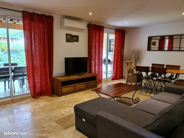 A louer Maison meublée 90 m2 4P + Piscine et garage à Pierrevert - IDEAL pour personnel ITER CADARAC