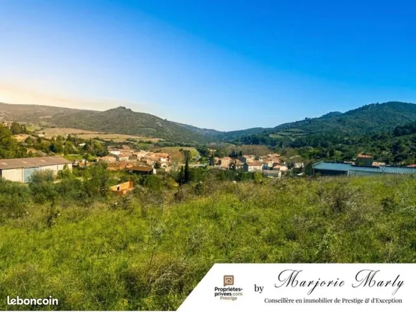 Terrain 2 013 m² Villeneuve Les Corbieres