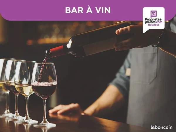 Fonds de commerce bar 60 m²