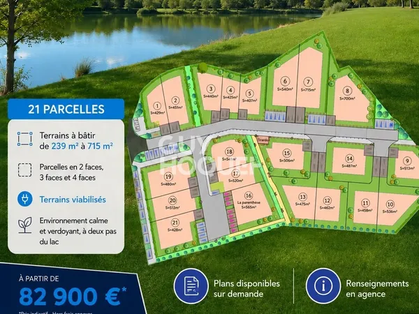 TERRAIN À VENDRE DE 460,00 M²