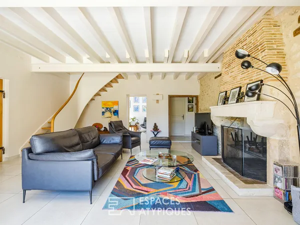 Propriété de caractère avec gîtes et piscine