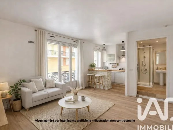 Appartement 1 pièce 23 m²