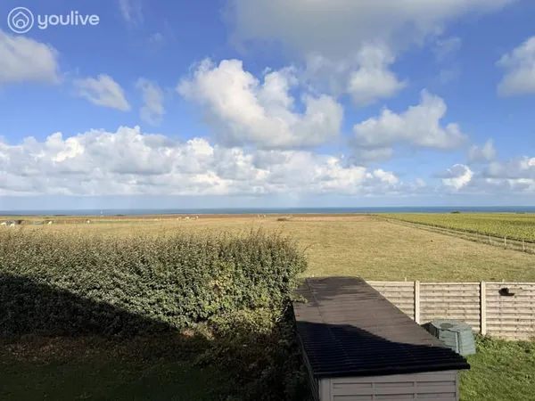 Veulettes-sur-Mer - Maison 3 chambres, vue mer, au bord des champs - 199 000 € HAI